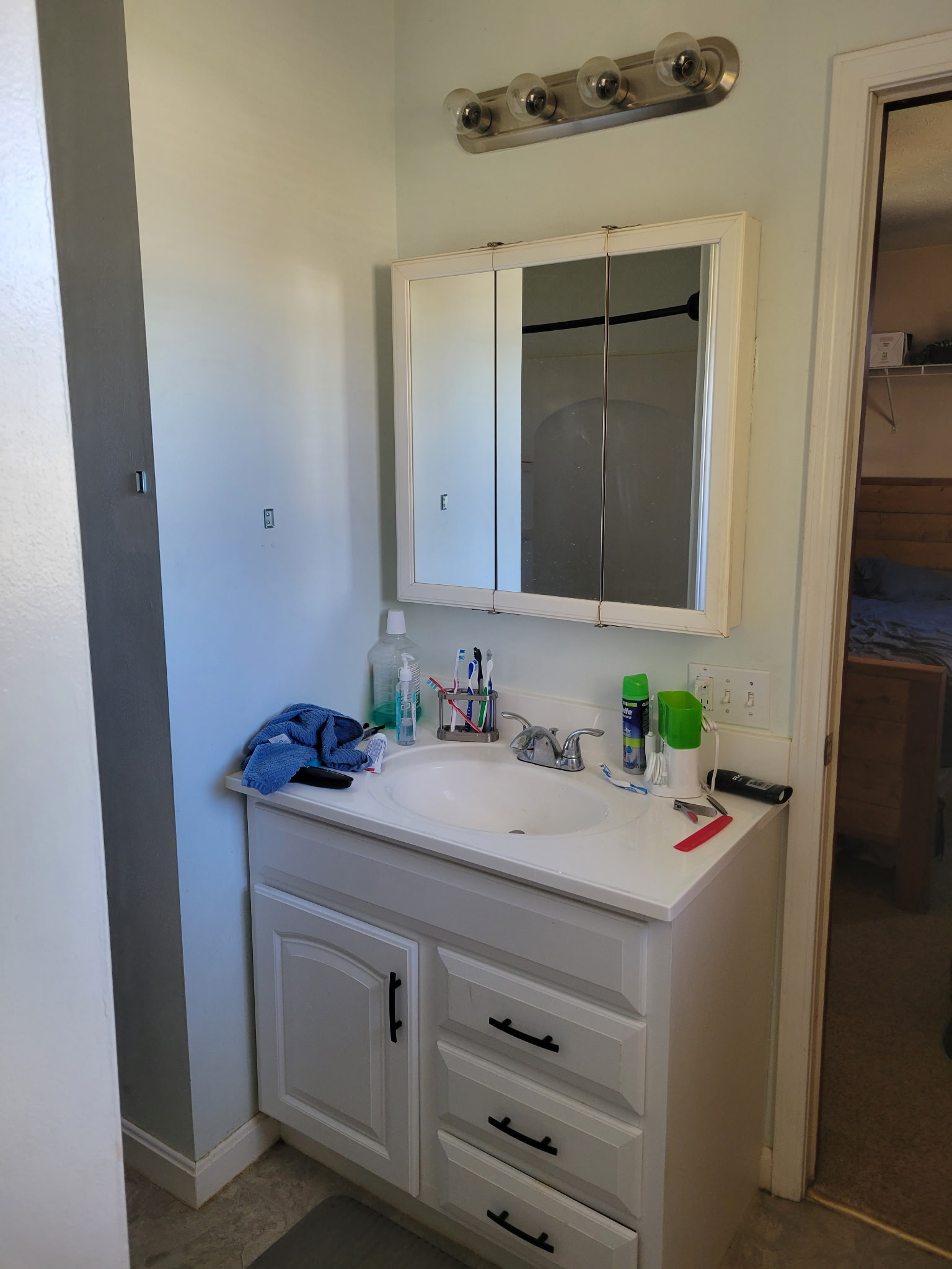 Vanity Install (before)